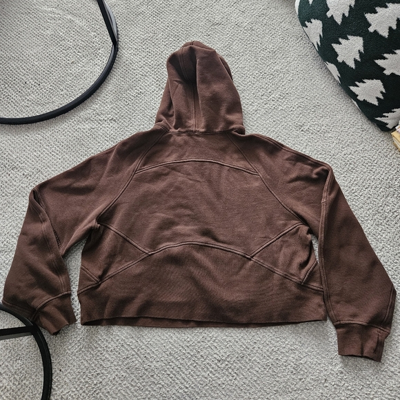 LULULEMON Scuba Oversized Half-Zip Hoodie Java 2023 XL/XXL - Picture 6 of 7
